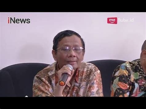 Mahfud Md Angkat Bicara Soal Polemik Besarnya Gaji Bpip Inews Sore