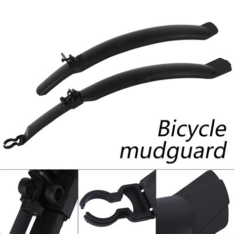 Bike Plastic 26” Mudguards Front And Rear Mountain Bikebicycle Mud