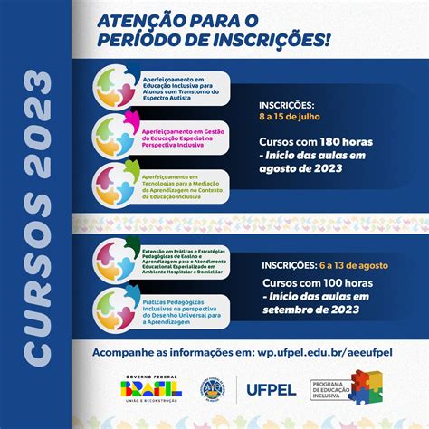 Duração Curso De Pedagogia - Curso de Pedagogia UFPel » Cursos de aperfeiçoamento de curta duração