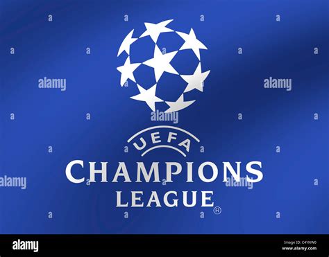 Champions League UEFA logo flag symbol icon Stock Photo - Alamy