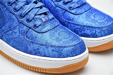 Nike Air Force 1 Low Clot Blue Silk Rabbitkicks