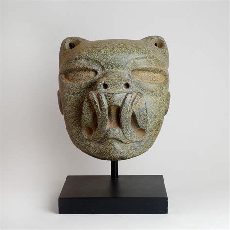 Olmec Stone Jaguar Head 900 Bce 500 Bce Barakat Gallery