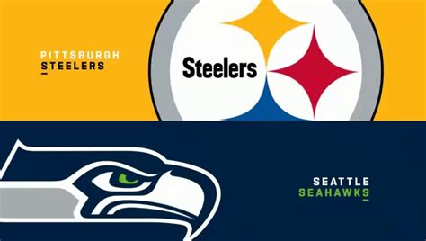 Pittsburgh Steelers Vs Seattle Seahawks Nfl Football Highlights NFL