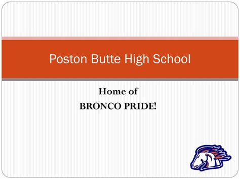 PPT - Poston Butte High School PowerPoint Presentation, free download ...