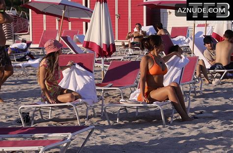 Anastasia Karanikolaou Stassi Shows Off Her Curves In A Bikini On The Beach In Miami AZNude