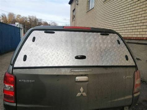Купить Стекло кунга Carryboy S2 заднее из алюминия Mitsubishi L200 в ...