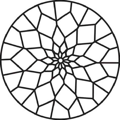85+ Desenhos de Mosaico para Imprimir e Colorir/Pintar