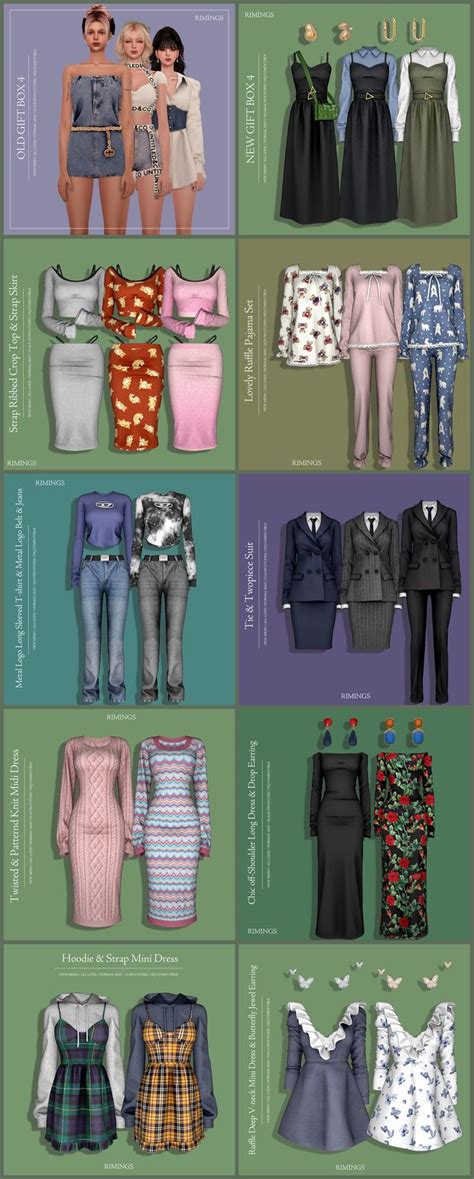 💖 Cc List For May 2023 Rimings Sims 4 Clothing Sims 4 Mods Clothes