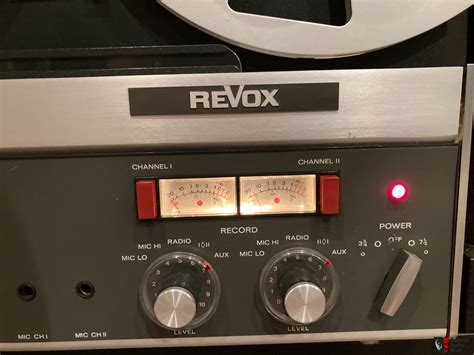 Revox A77 MK III Reel To Reel Tape Recorder Revox A77 Is An Iconic