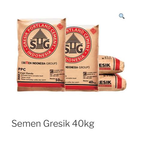 Jual Semen Gresik 40kg Per Sak Semen Gresik 40 Kg Kota Bandung TB