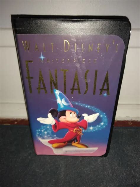 Bande Vhs Walt Disney S Masterpiece Fantasia Tr S Rare