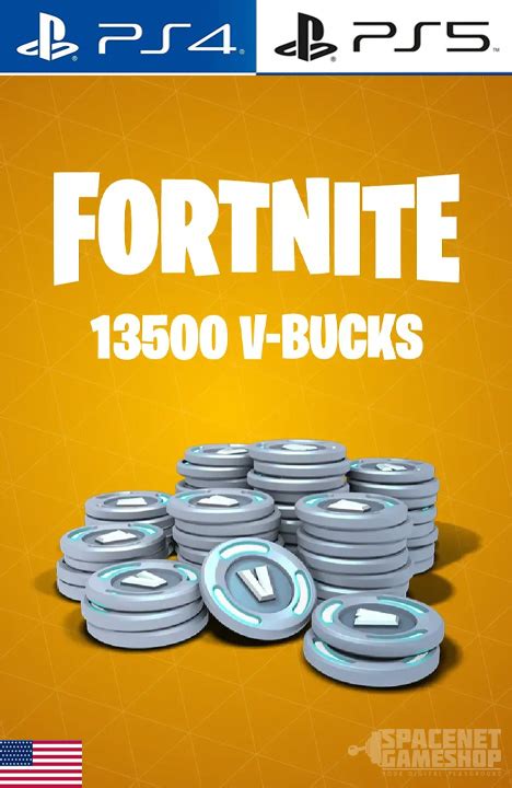 Fortnite 13500 V-Bucks PlayStation [US]