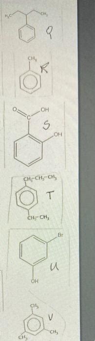 Solved CH CH R ОН S OH CH CH CH o T CH CHE B OH CH Сн Chegg