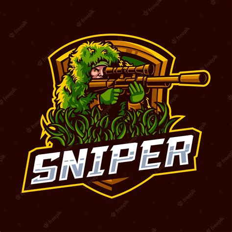 Иллюстрация снайпера | Премиум векторы