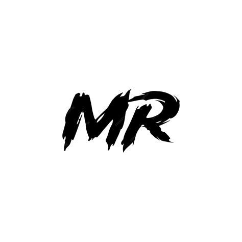 Premium Vector Mr Monogram Logo Design Letter Text Name Symbol