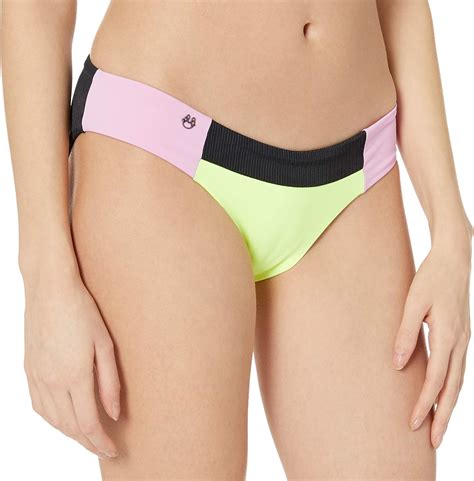 Amazon Maaji Women S Standard Voyage Ruched Reversible Signature Cut Bikini Bottom Swimsuit