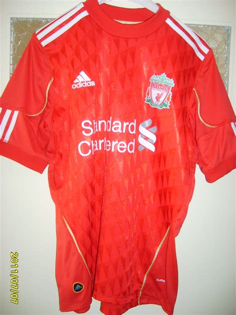 Liverpool Home Camisa De Futebol Sponsored By Standard