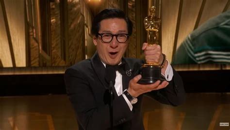 Ke Huy Quan Gan El Oscar Revive Aqu Su Discurso Youtube