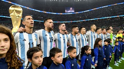 A Todo Pulmón Así Cantó El Himno La Selección Argentina