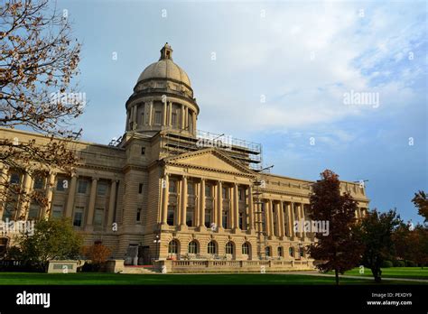 Kentucky State Capitol Building South Entrance Stock Photo - Alamy