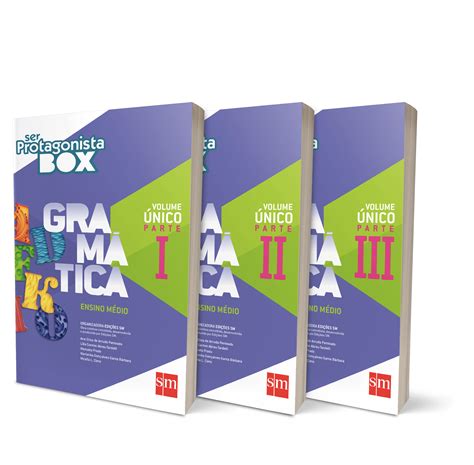 Ser Protagonista Box Gram Tica Sm Educa O