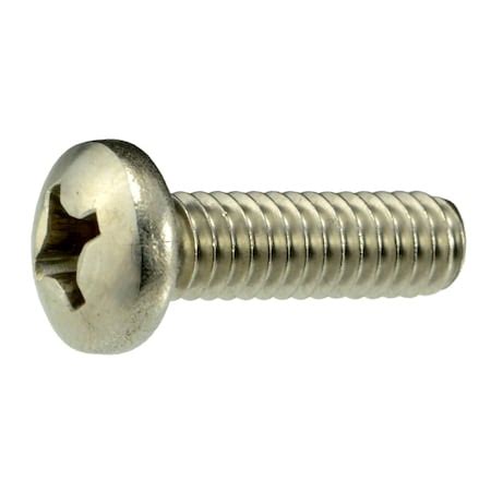 Midwest Fastener 12 24 X 3 4 In Phillips Pan Machine Screw Plain