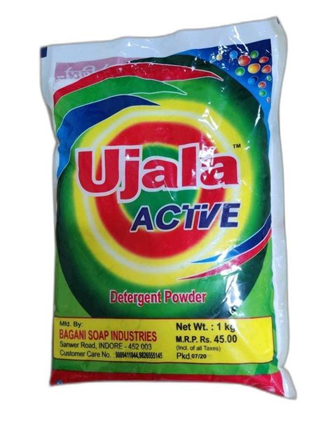 1kg Ujala Active Detergent Powder For Laundry At Rs 45packet In