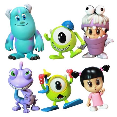 Buy Monsters Inc Hot Toys Inch Mini Cosbaby Set Of Figures Mike Sulley Boo Randall