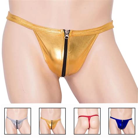 Strings Jockstrap En Cuir Pour Hommes Sous V Tements Genci Strings Sexy Lingerie Avec Fermeture