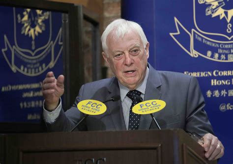 [Bookmark] INTERVIEW | Former Governor Chris Patten Worried About Hong