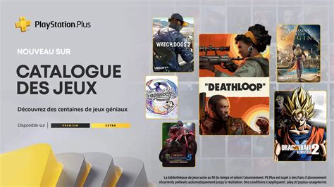 Playstation Plus Extra Et Premium Voici Les Nouveaux Jeux De