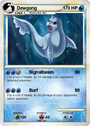 Pokémon Dewgong 16 16 - Signalbeam - My Pokemon Card