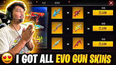 I Got All Evo Guns In New Event In Diamonds Only Luckiest