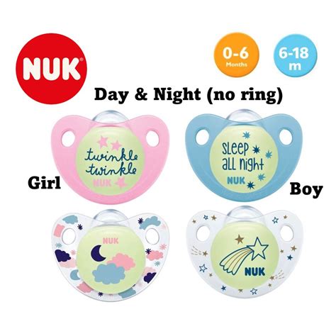 NUK Night & Day/ Star Day & Night (2pcs/pack) | Shopee Malaysia
