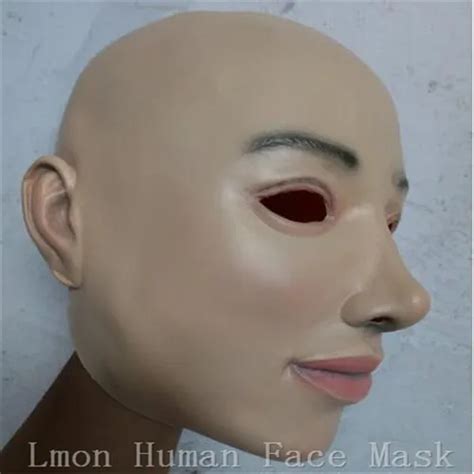 Free Shipping New Female Mask Latex Silicone Realistic Human Skin Masks