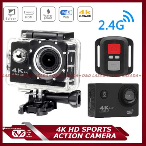 D D 4K Outdoor Wifi Waterproof Ultra HD Sports Action Camera DV With