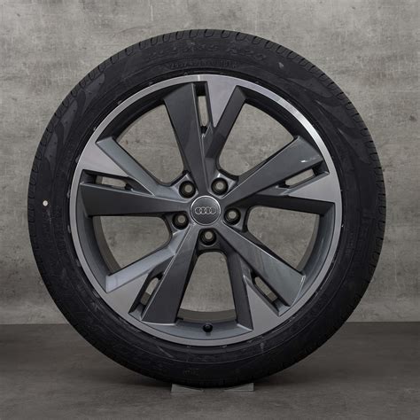 Jante Audi 20 Inch Q4 E Tron Jante Aluminiu Anvelope Vara Roti NOU