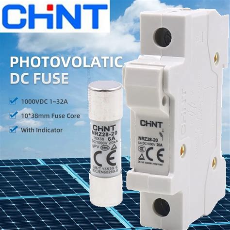 Chint Solar Dc Sicherungen V Pv Photovoltaik A A A A A Dc