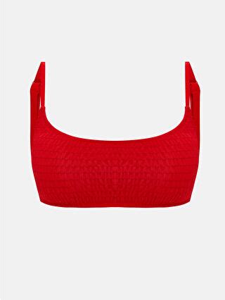 LCW DREAM Kırmızı Düz Çıkarılabilir Pedli Kadın Bikini Üst S5H204Z8 KYV LCW