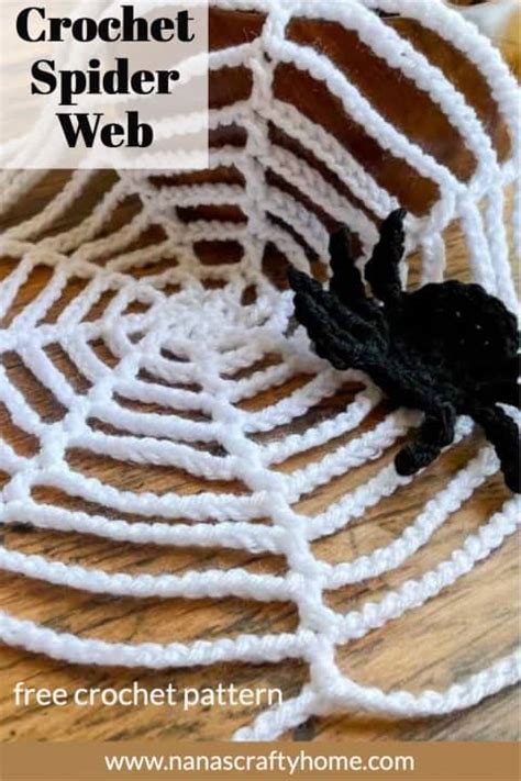 Crochet Spider Web Pattern Free & Easy for Beginners!