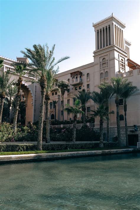 Hotel Among Palm Trees in Dubai · Free Stock Photo