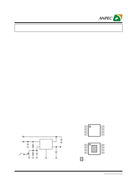 APL5337KAI TRG Datasheet 1 18 Pages ANPEC Source And Sink 2A Fast