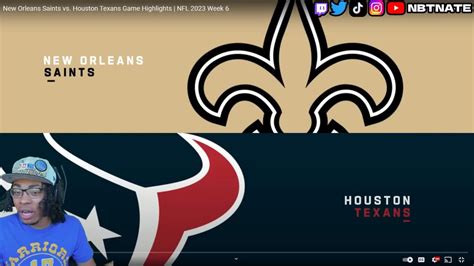 SAINTS FAN REACTS TO New Orleans Saints Vs Houston Texans Game