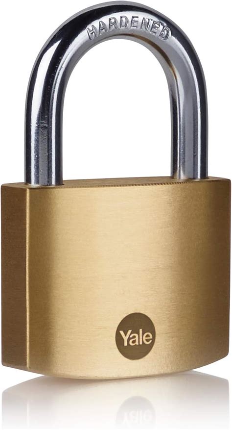 Yale Y B Brass Padlock Mm Indoor Locks For Ladders