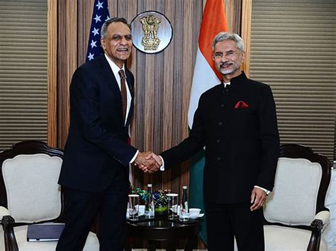 Us Dy Secy Verma Meets Jaishankar Both Discuss Ways To Take Forward