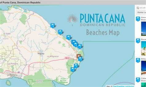 Punta Cana Map Archives | Punta Cana, Dominican Republic