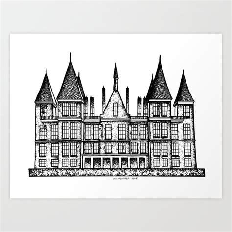 Malfoy Manor Art Print by Wildwither | Society6