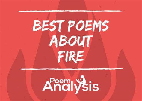 poems  fire  poet lover  read