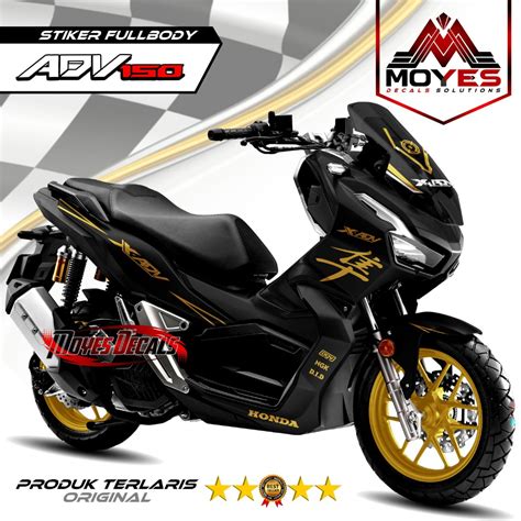 Jual Terbaru Decal Sticker Honda Adv 150 Dekal Stiker Striping Adv Full