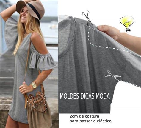 Reciclagem Moldes Dicas Moda